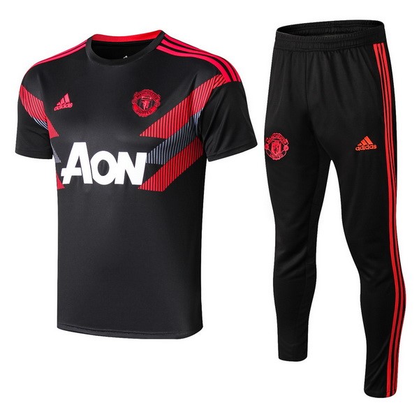 Entrenamiento Manchester United Conjunto Completo 2018-19 Negro